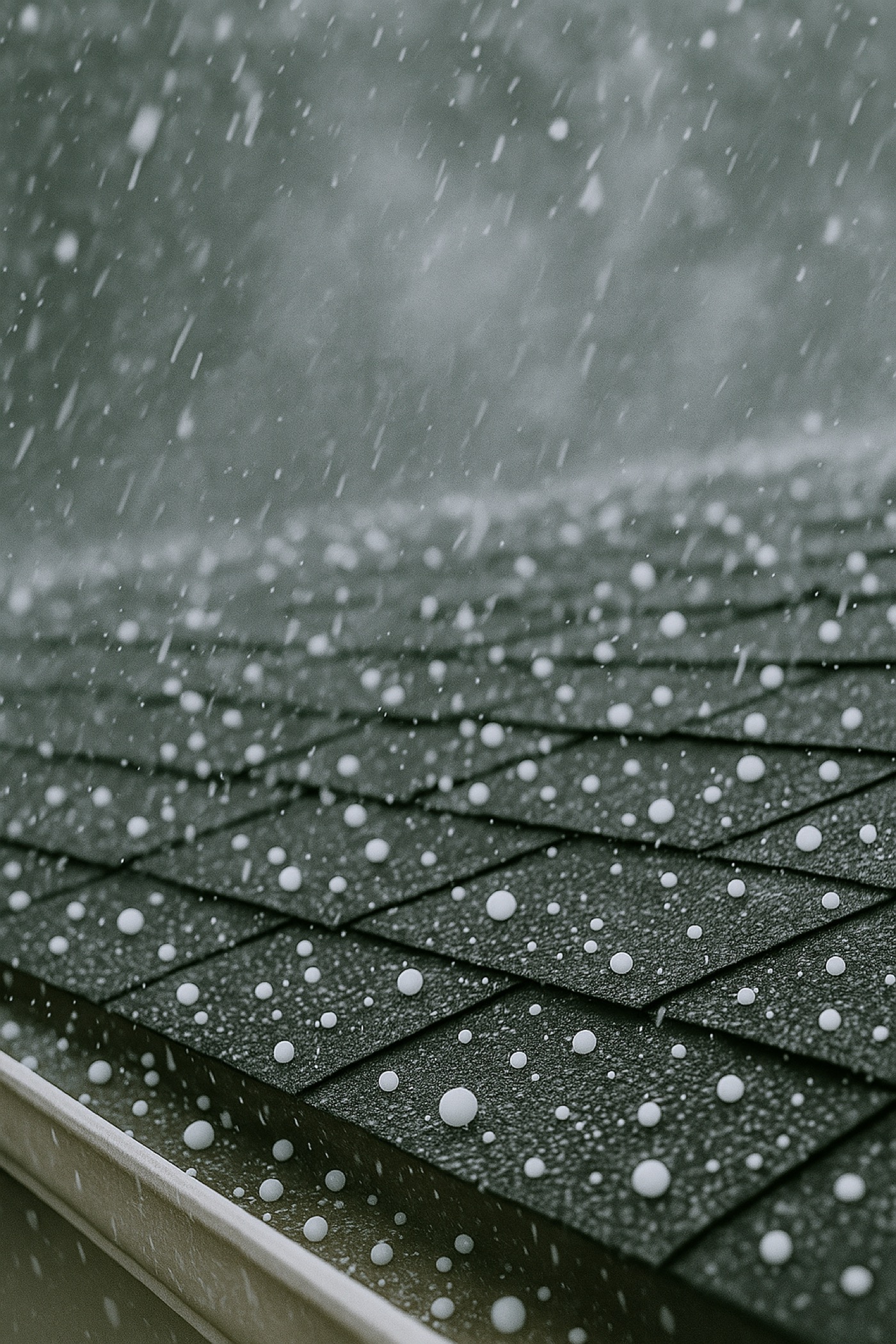 Ohio roof damage insurance claim with hail